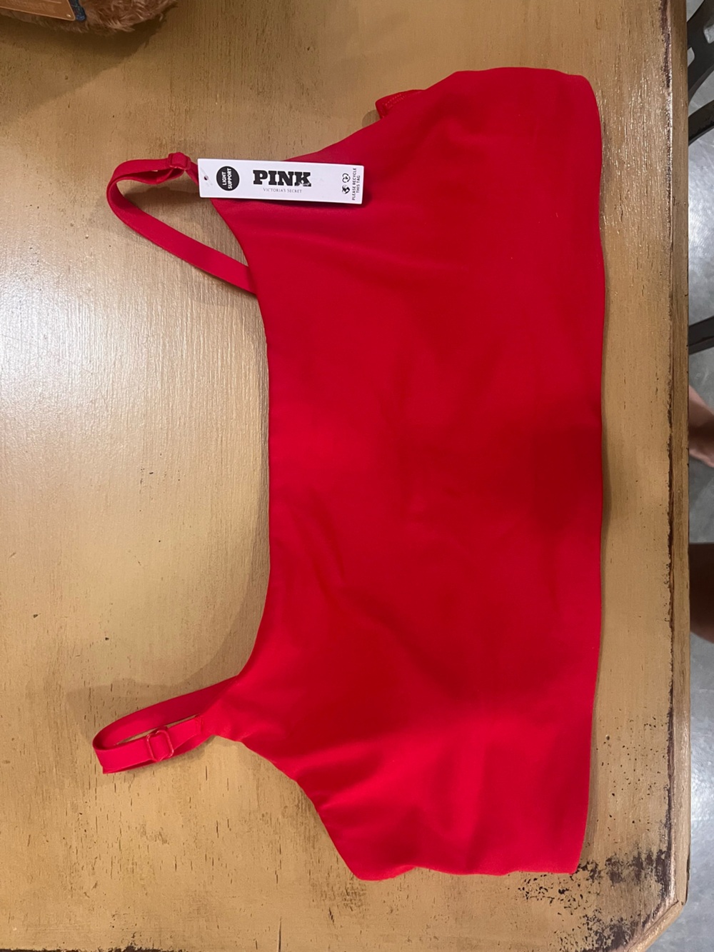 Victoria's Secret Bright Red Cropped Camisole